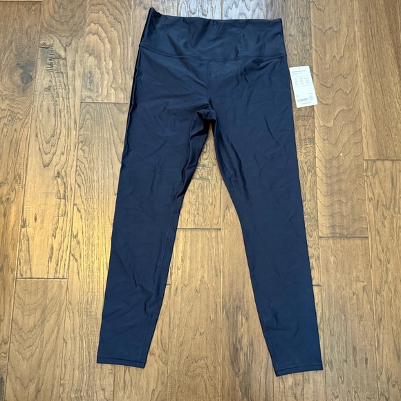 Athleta Pants - NWT Athleta Navy Elation Sheen Tight Leggings size large